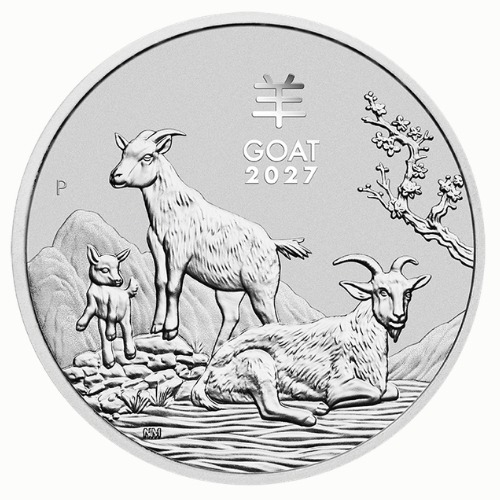 Perth Mint Year of the Goat Silver Coins-image