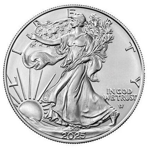 Silver American Eagles-image