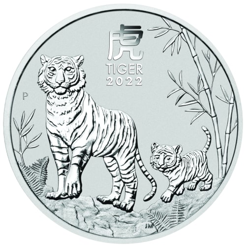 2022 Year Of The Tiger Coins