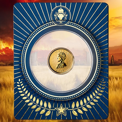 2025 1/10 oz Caesar Gold Coin - Commander Series