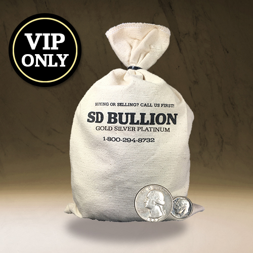 VIP Offer - $100 Face Bag - 90% US Silver Coins
