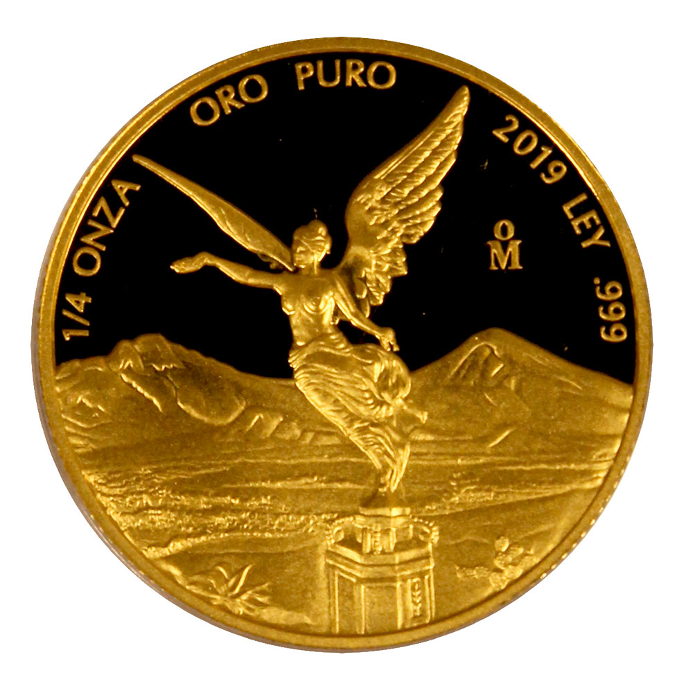 2019 1/4 oz Mexican Gold Libertad Coin (Proof)