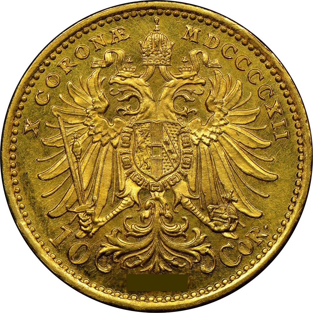 1915 Austrian Gold 10 Corona BU (Restrike)