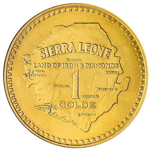1966 1.578 oz Land of Iron and Diamonds Gold Coin