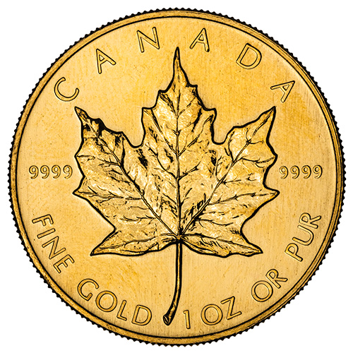 1984 1 oz Canadian Gold Maple Leaf Coin