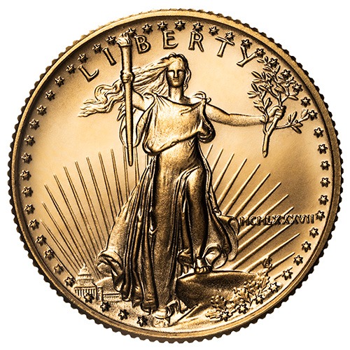 1987 1/4 oz American Gold Eagle Coin