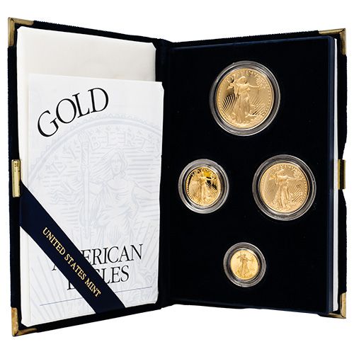 2003-W American Gold Eagle Proof 4-Coin Set