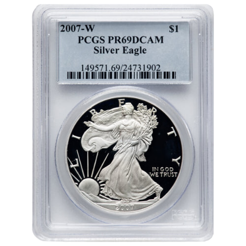 2007 Silver Eagle Proof Coins