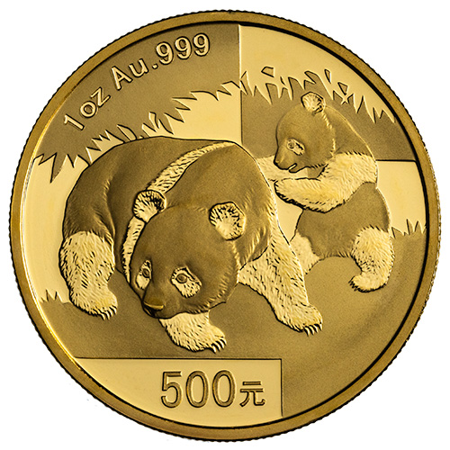 2008 1 oz Chinese Gold Panda Coin