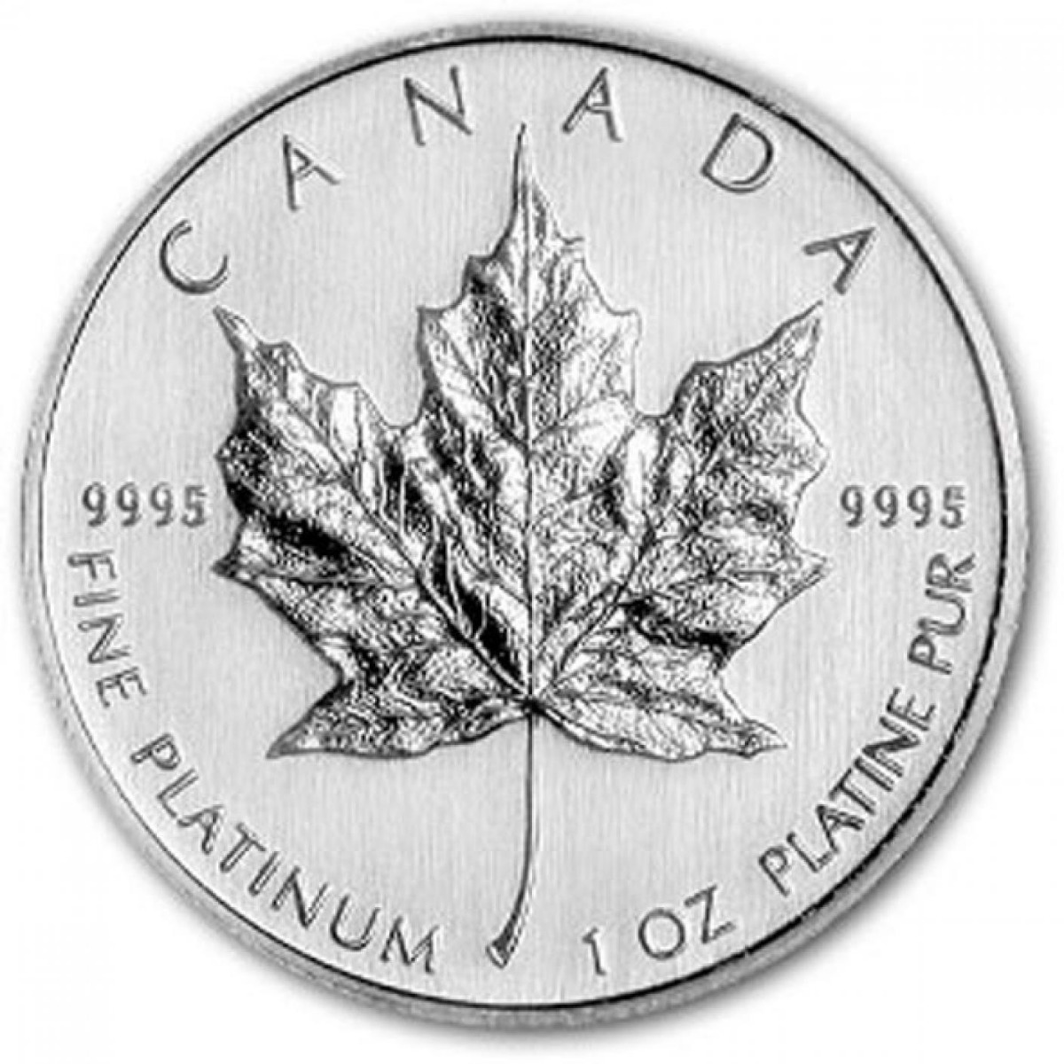 2012 1 oz Platinum Maple Leaf Coin