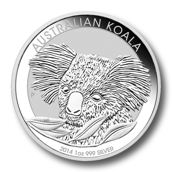 2014 Australian Koala Silver 1 oz BU Perth Mint