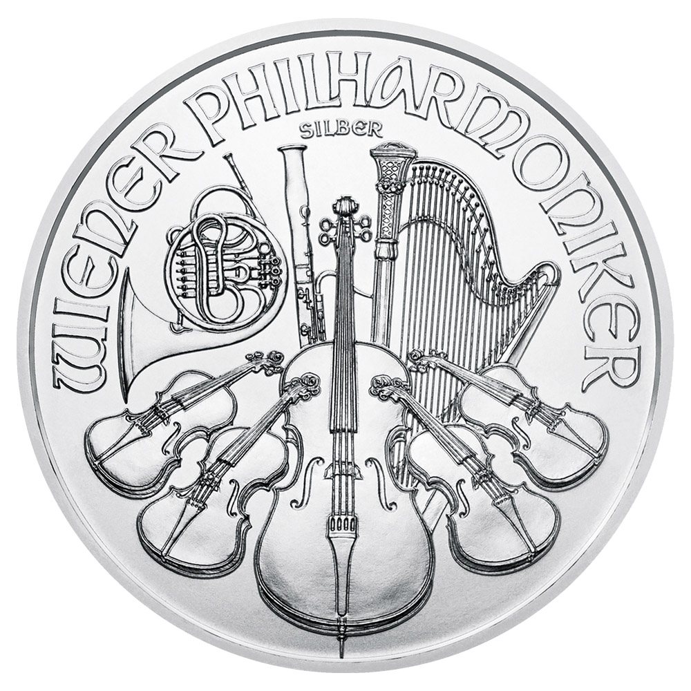 2018 Austrian Silver Philharmonic Coin 1 oz