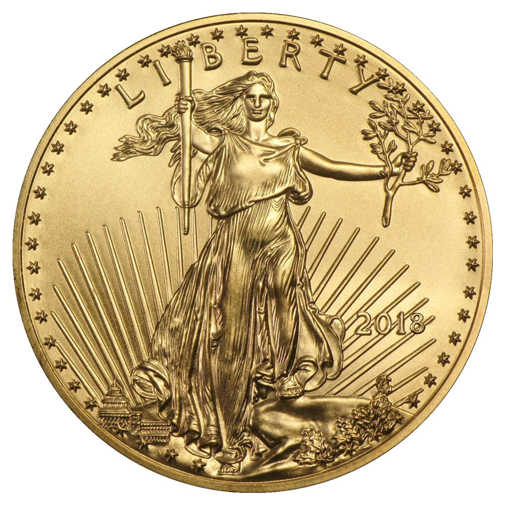 2018 1/10 oz PCGS MS-70 First Strike Gold American Eagle