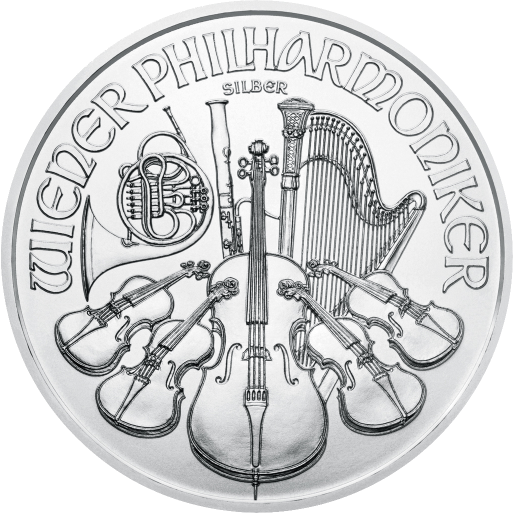 2020 1 oz Austrian Silver Philharmonic Coin BU