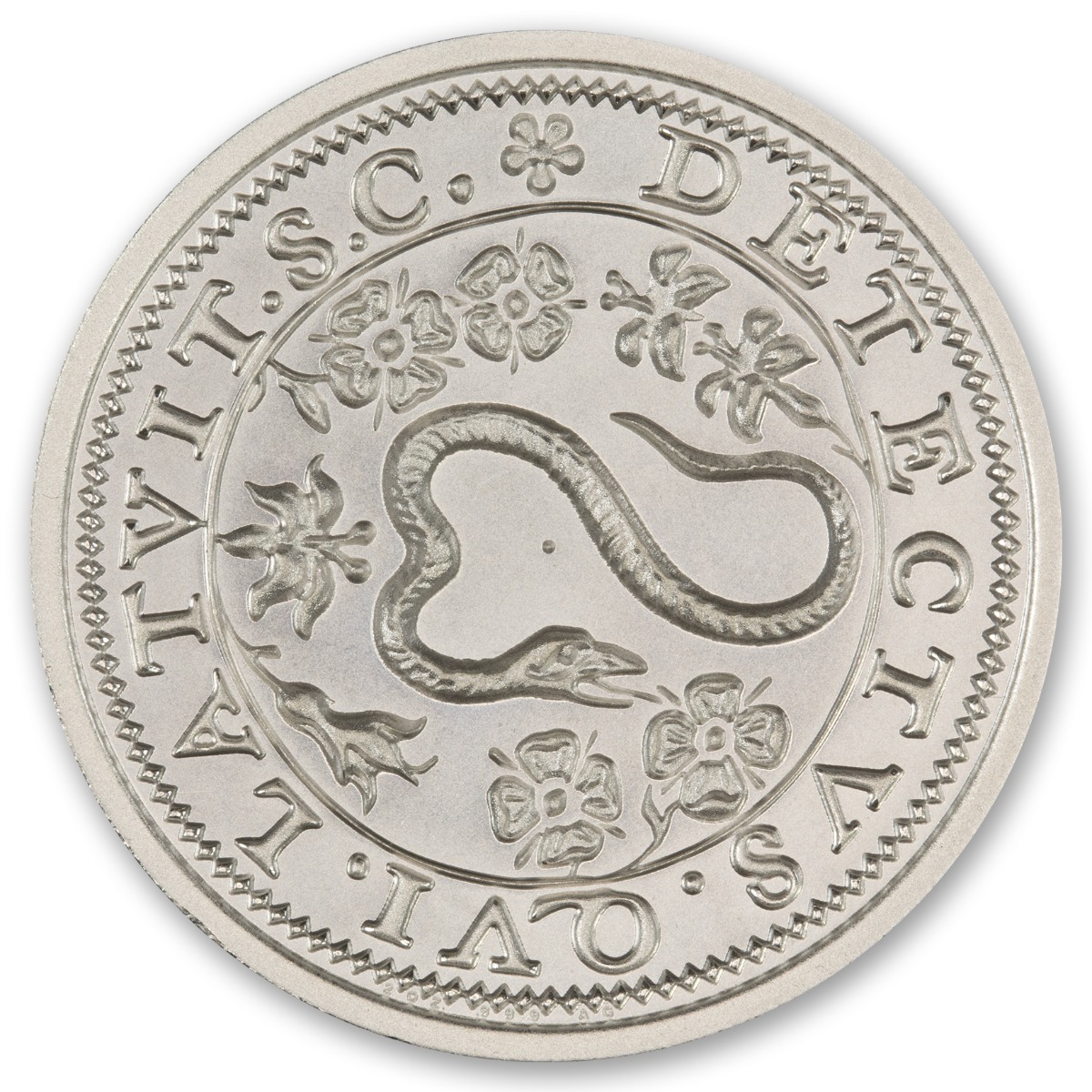 2 oz Gunpowder Plot Medal Tribute Silver Round