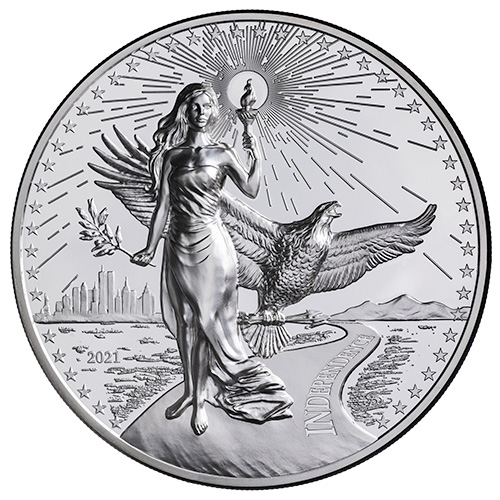 10 Oz Fine Silver One Dollar Coin