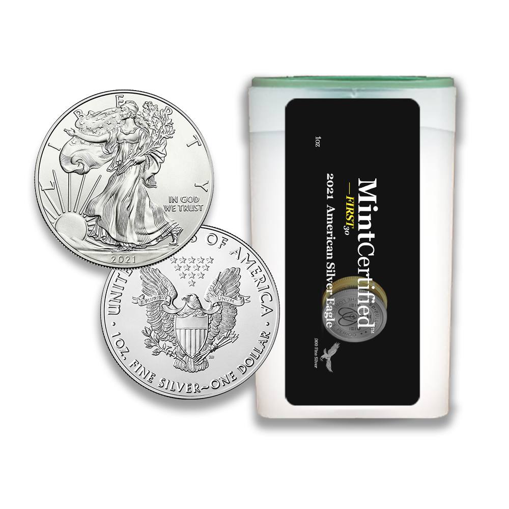 2021 American Silver Eagle Roll - MintCertified™ FIRST30