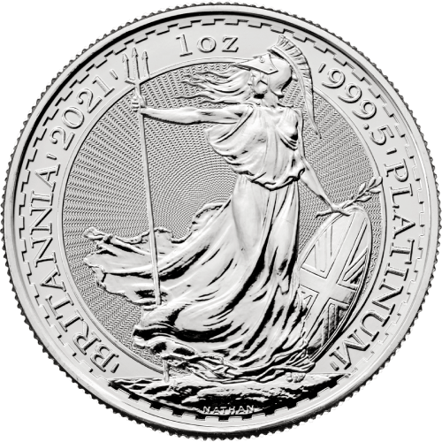2021 1 oz Britannia Platinum Coin