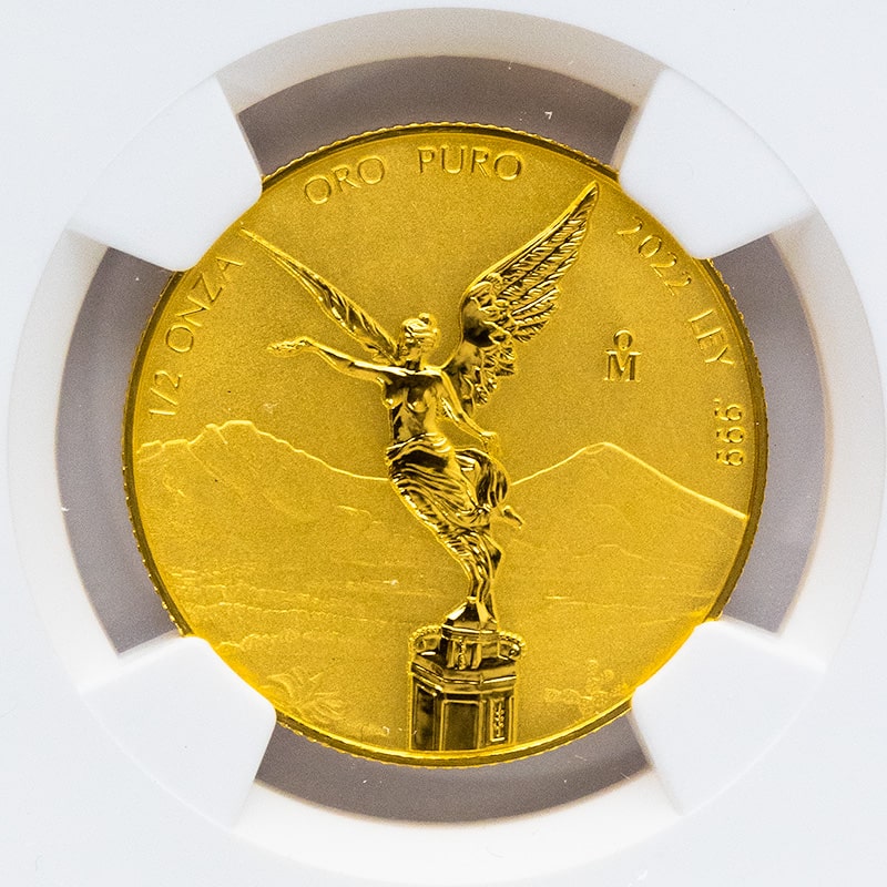 純銀 2022 メキシコ リベルタ銀貨 2オンス Buy 2022 NGC MS-70 2 oz