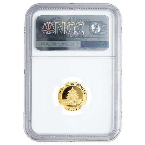 Buy 2022 NGC MS-70 Chinese Gold Panda 5-Coin Signature Set with