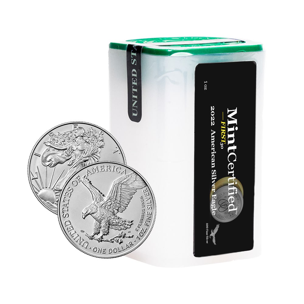 2022 American Silver Eagle Roll - MintCertified™ FIRST30