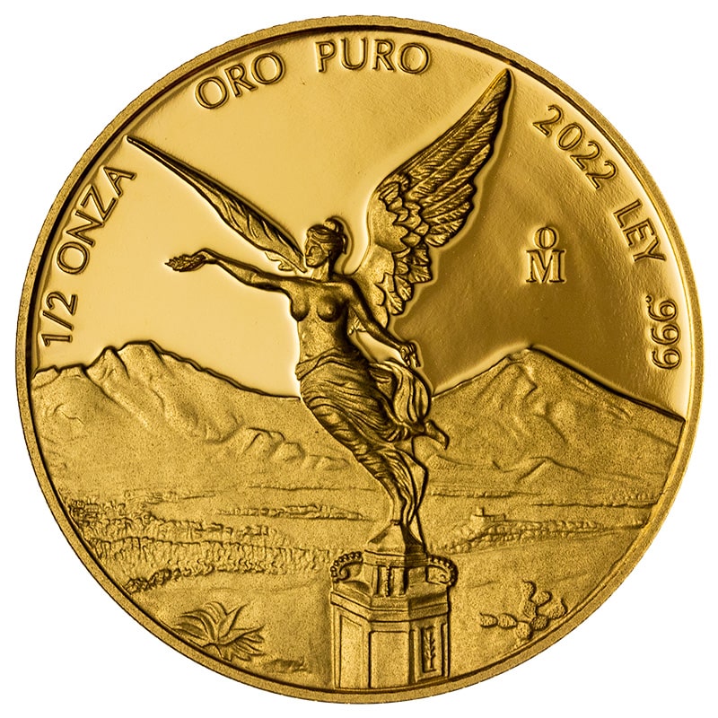 2022 1/2 oz Mexican Gold Libertad Proof Coin