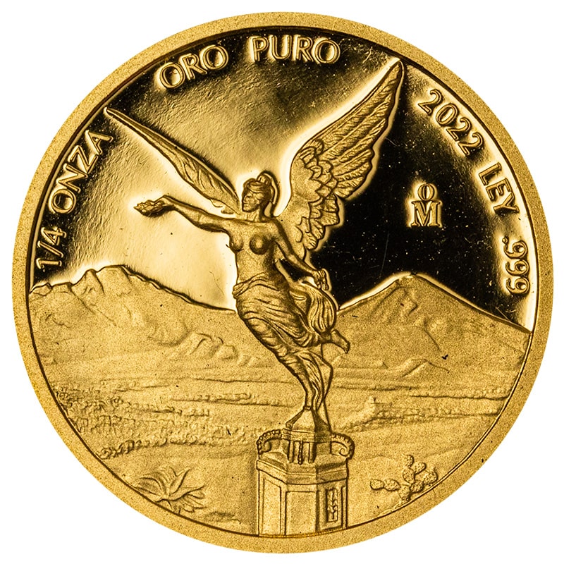 2022 1/4 oz Mexican Gold Libertad Proof Coin