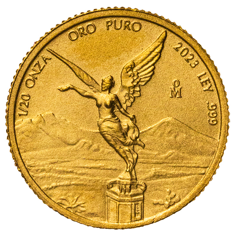 2023 1/20 oz Mexican Gold Libertad Coin BU