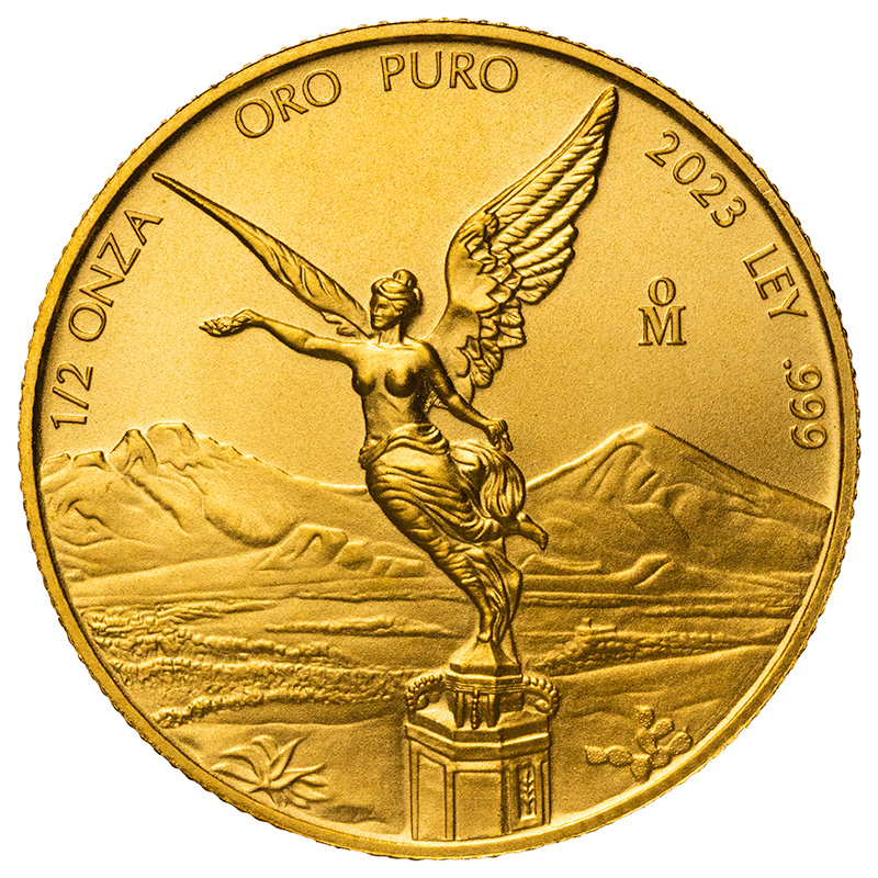 2023 1/2 oz Mexican Gold Libertad Coin BU