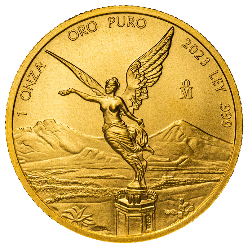 2023 1 oz Mexican Gold Libertad Coin BU
