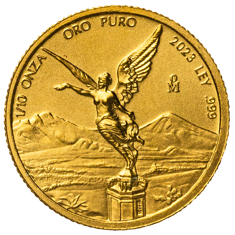2023 1/10 oz Mexican Gold Libertad Coin BU