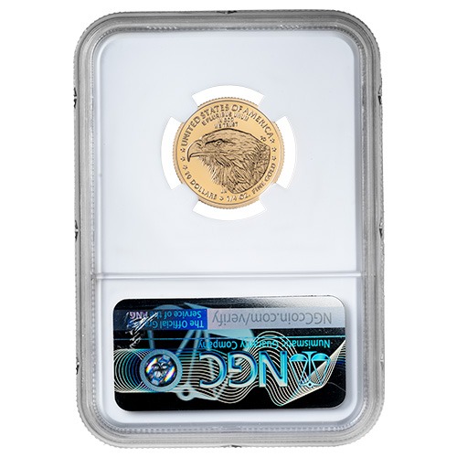 2023年アメリカンイーグルNGC MS70Early Releases Buy 2023 NGC MS-70 First Day of Issue 1/4 oz American Gold Eagle