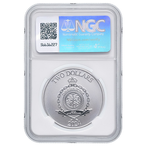 Buy NGC MS-70 2024 1 oz Roaring Lion Silver Coins | SD Bullion