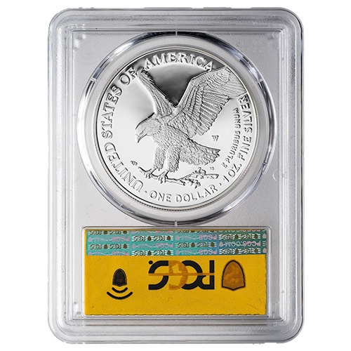 Buy PCGS PR-70 Advanced Release Gold Foil Label 2024-W American