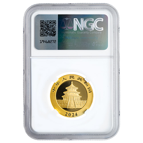 Buy 2024 NGC MS-70 Chinese Gold Panda Prestige 5-Coin Signature