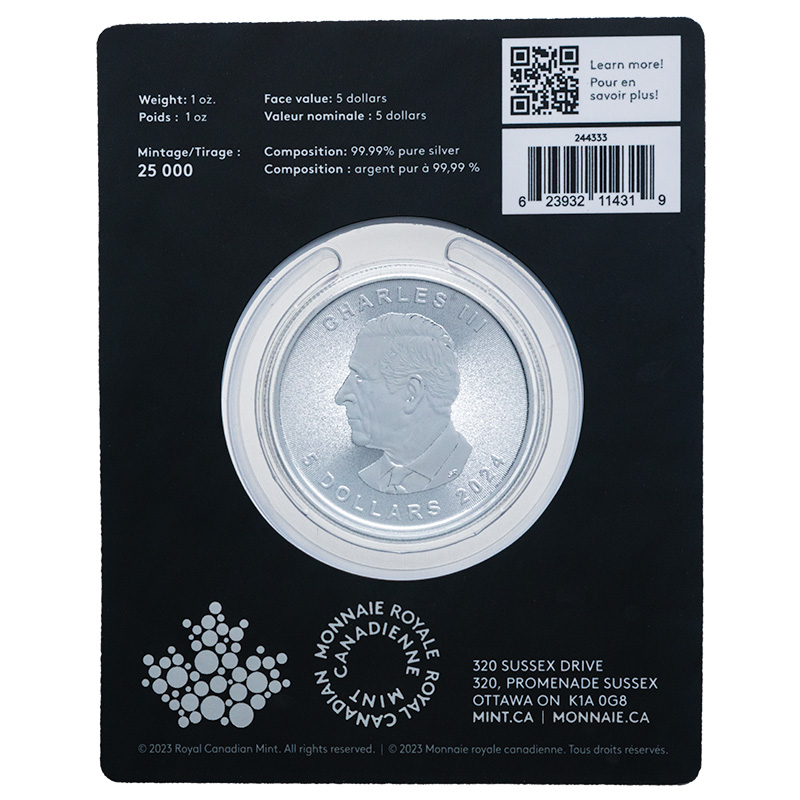 Buy 2024 1 oz Canadian Silver Maple Leaf Coins - Polar Bear Privy