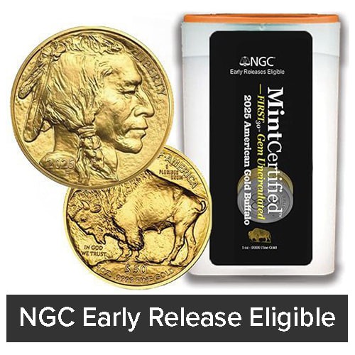 2025 1 oz American Gold Buffalo NGC & SD Bullion MintCertified™ FIRST30 | Sealed Tube