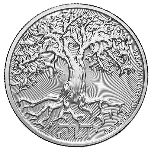 2025 1 oz Tree of Life Silver Coin