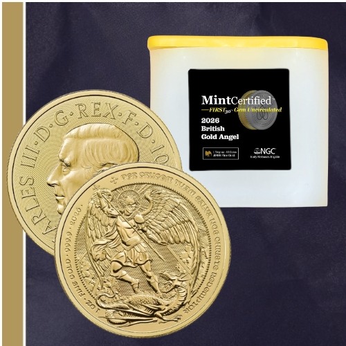 2026 Gold Angel – NGC & SD Bullion MintCertified™ FIRST30™ | Sealed Tube of 10