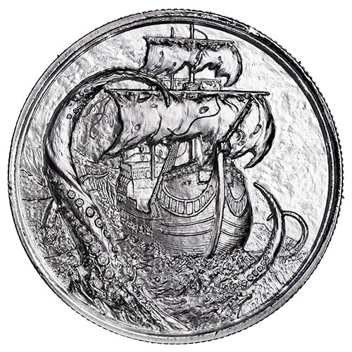Pirate Themed Silver Bullion