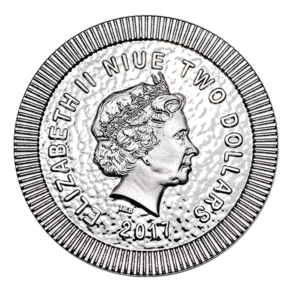 2017 Niue Athenian Owl Stackable Silver Coin 1 oz
