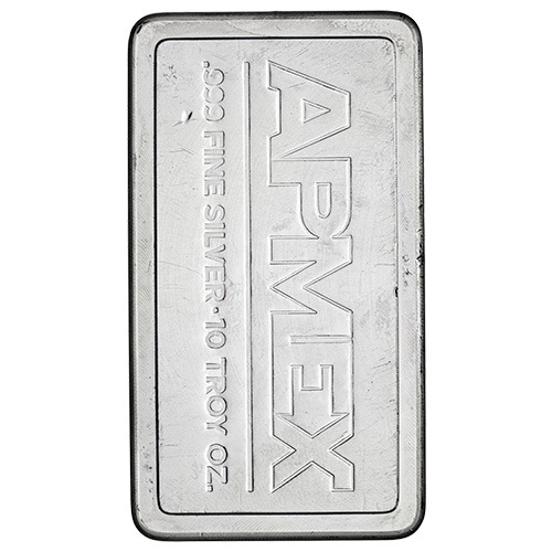 APMEX 10 oz Silver Bar