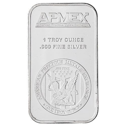 APMEX 1 oz Silver Bar