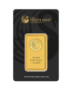 1 oz Perth Mint Gold Bar - In Assay