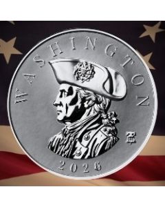 2026 1 oz George Washington Silver Coin - Commander Series