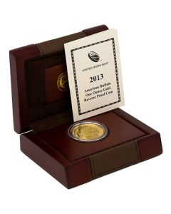 2013-W 1 oz American Gold Buffalo Reverse Proof Coin with Box and COA