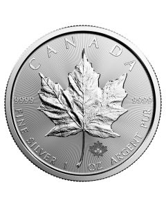 2019 Canadian Silver Maple Leaf Reverse