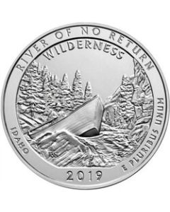2019 River of No Return Wilderness 5 oz Silver Coin - America The Beautiful