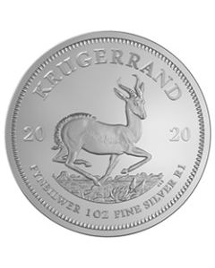 2020 1 oz South African Silver Krugerrand Coin