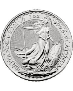 2021 1 oz Britannia Platinum Coin